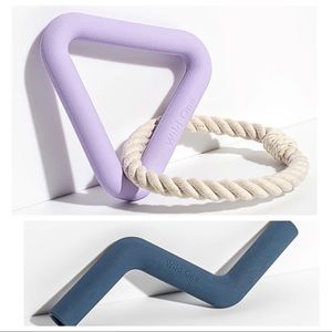 NWOT Bolt Bite & Triangle Toss Dog Toy Bundle